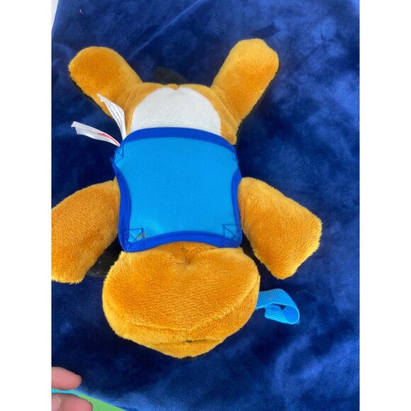 Melissa & Doug Black and Brown 10” Puppy Dog Plush Stuffed Animal Toy Vet Play W - Picture 9 of 9